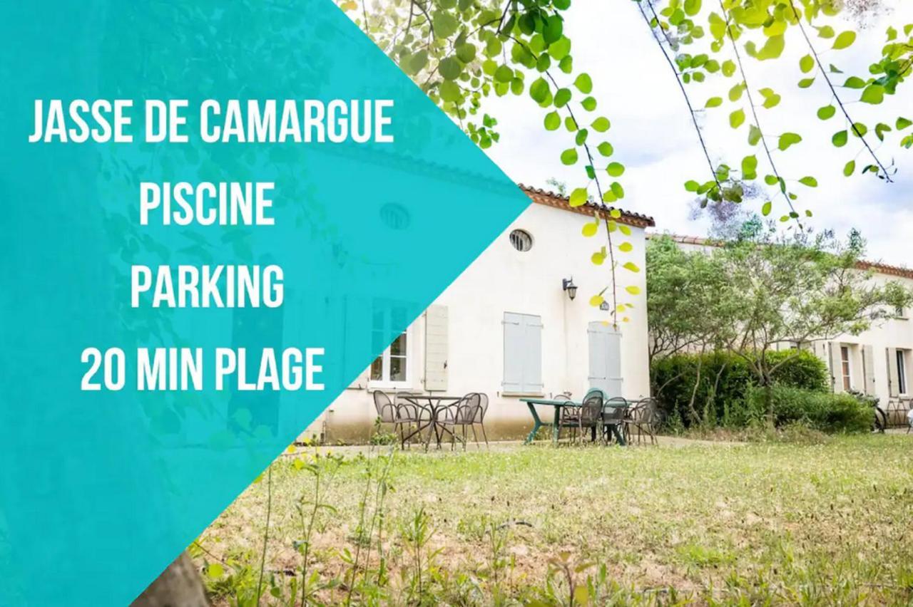 Jasse Camarguaise 535 - Piscine Clim Parking Famille - Top Pros Servicesconciergerie Villa Gallargues-le-Montueux Buitenkant foto